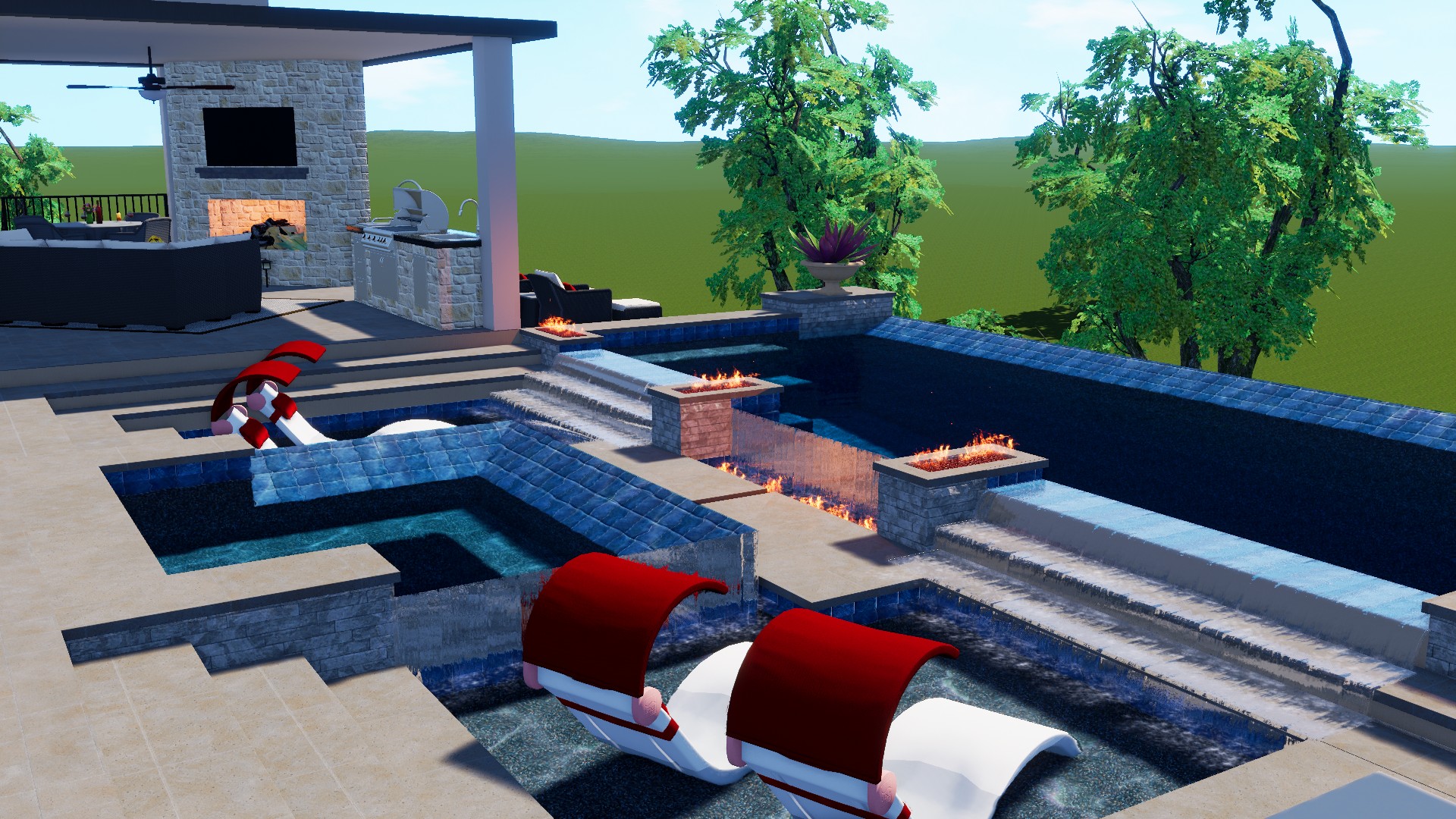 endless possibilities in pool designs with 3D renderings